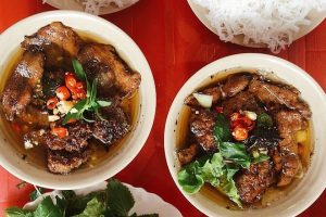 Bun - Kinds of rice vermicelli - Indispensable for a Hanoi food tour