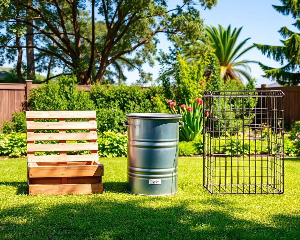 DIY compost bin options