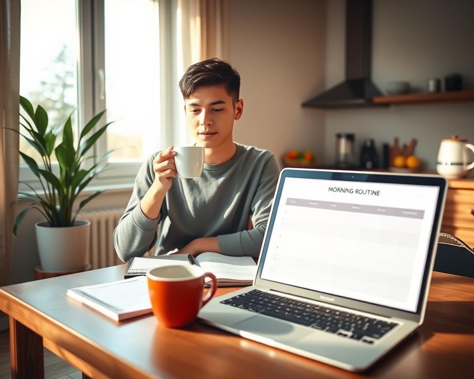 assessing morning habits