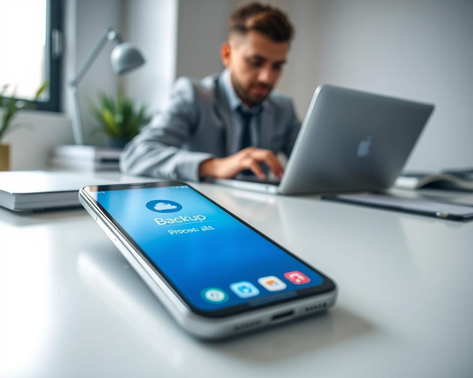 backing up phone data