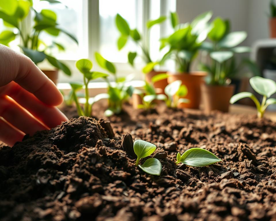 best soil for repotting indoor plants