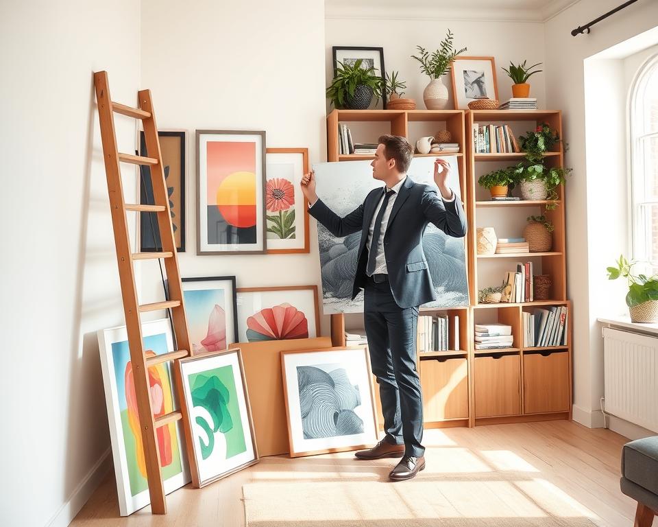 best way to hang pictures