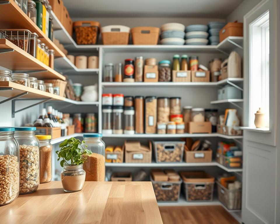 best way to organize a pantry