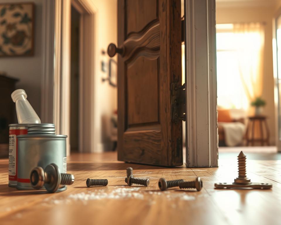 causes of squeaky doors