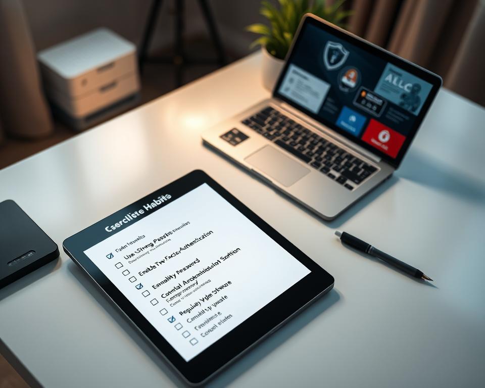 cybersecurity habits checklist