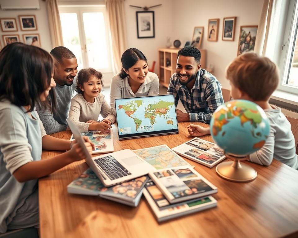 family travel organization benefits