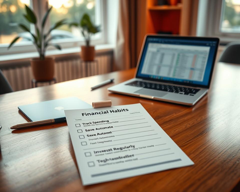 financial habits checklist