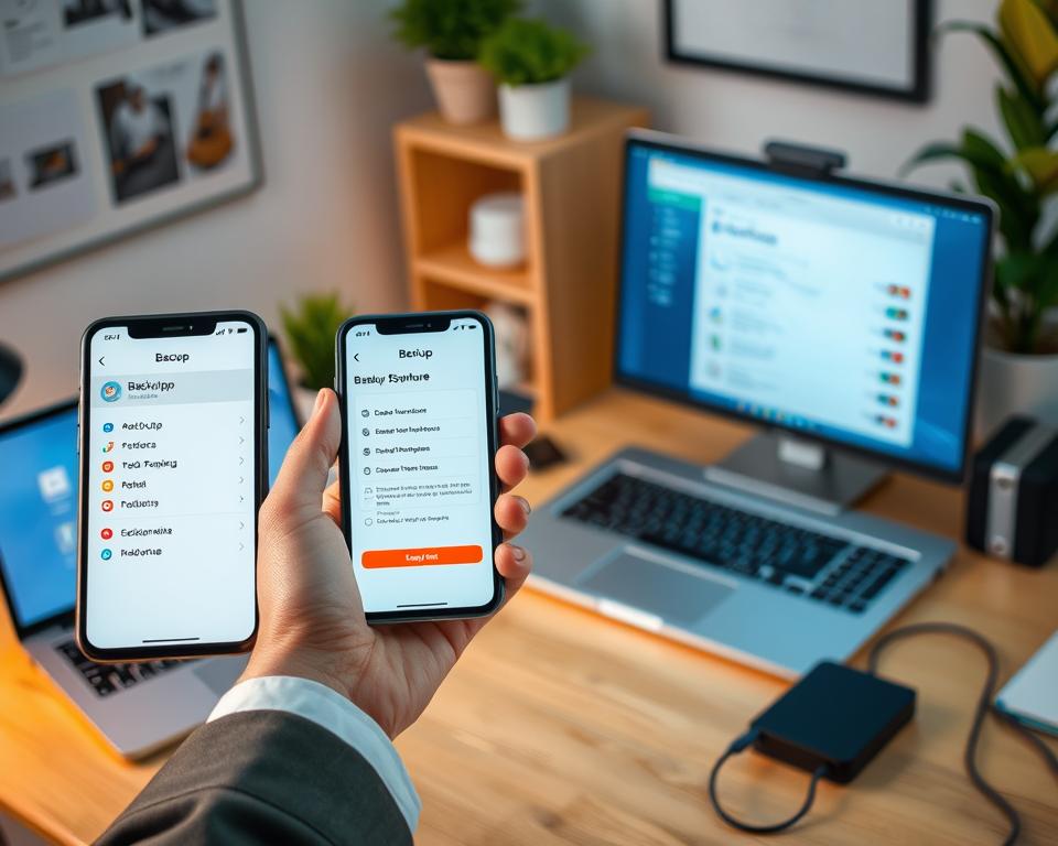 how to backup your phone