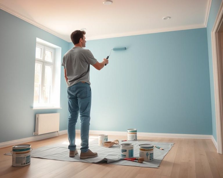 how to paint a room