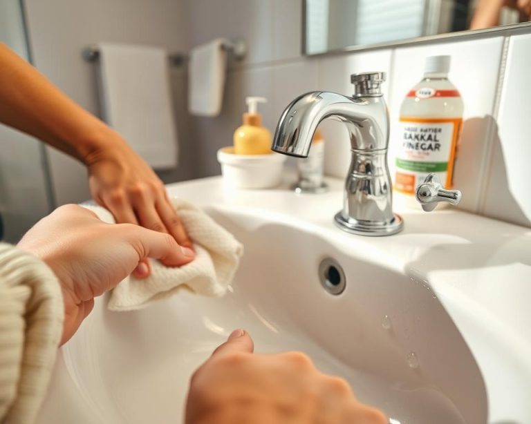 how to remove hard water stains