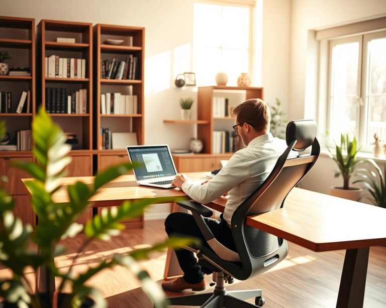 how to set up a home office