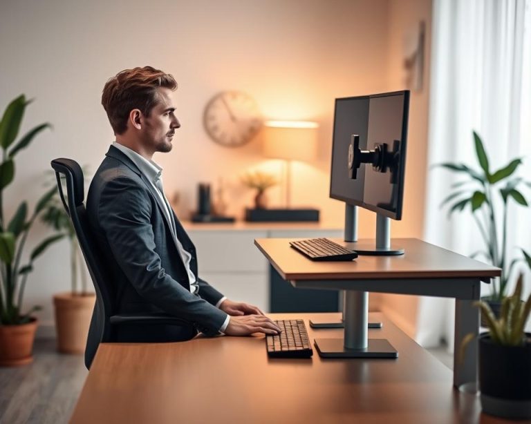 monitor setup ergonomics