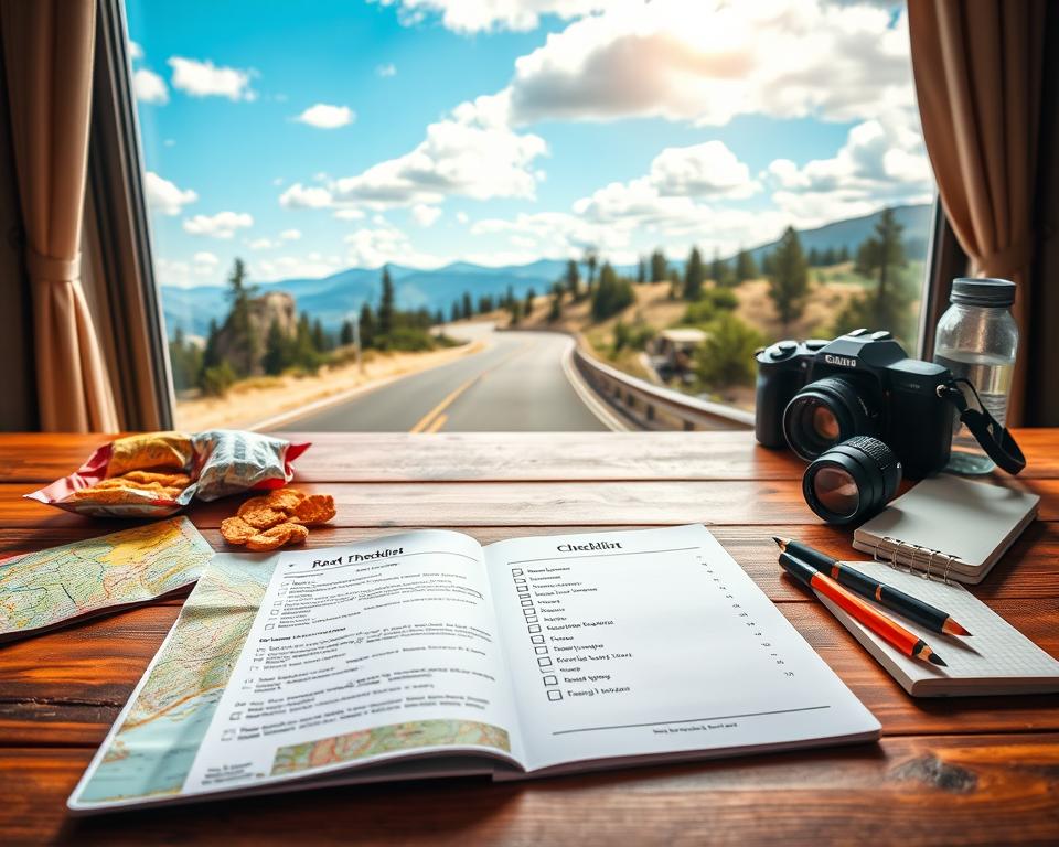 road trip checklist