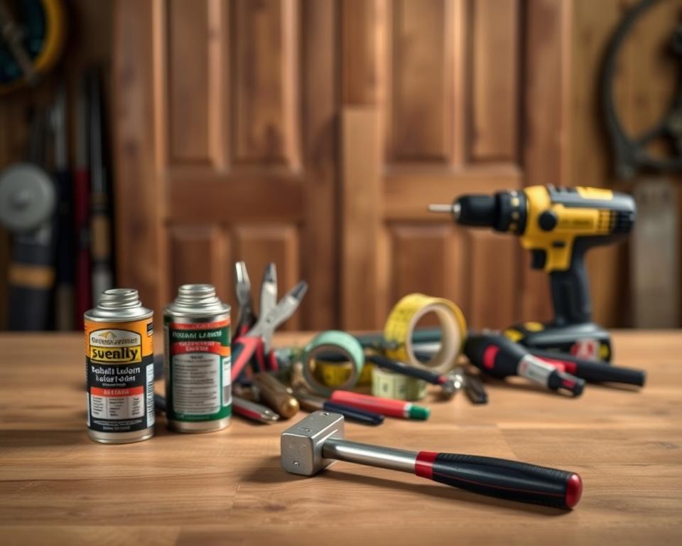 tools for fixing squeaky doors