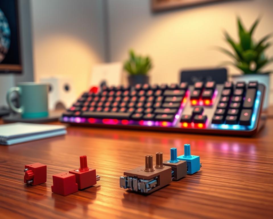 types of mechanical keyboard switches